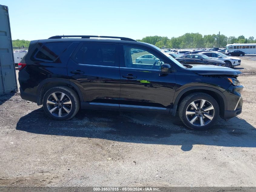 2023 Honda Pilot Touring VIN: 5FNYG1H75PB500687 Lot: 39537015