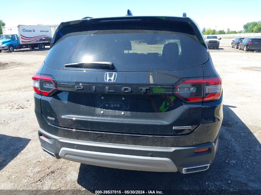 2023 Honda Pilot Touring VIN: 5FNYG1H75PB500687 Lot: 39537015