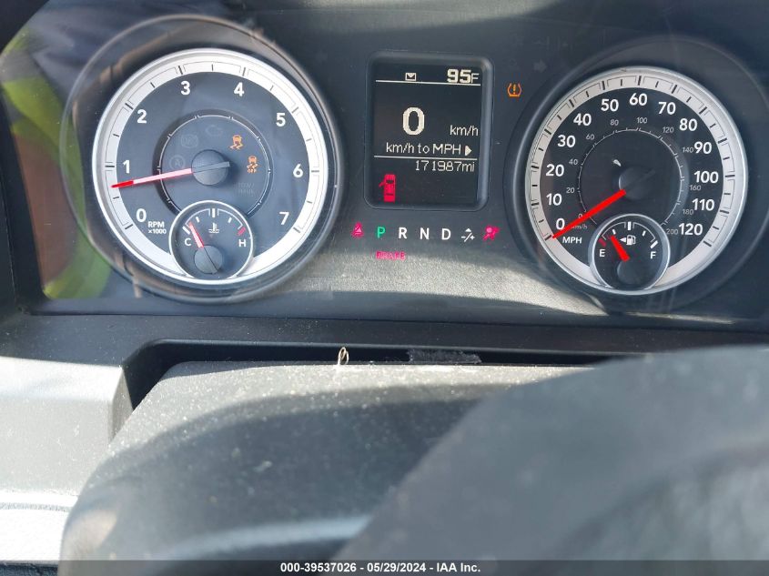 2013 Ram 1500 Tradesman/Express VIN: 1C6RR6FT1DS609018 Lot: 39537026