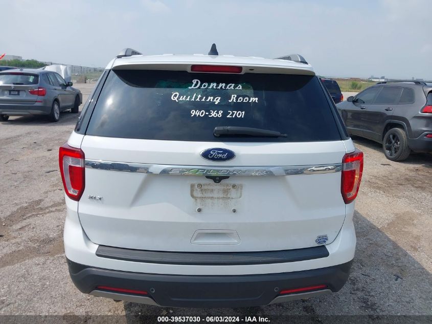 2019 Ford Explorer Xlt VIN: 1FM5K7D87KGA07414 Lot: 39537030