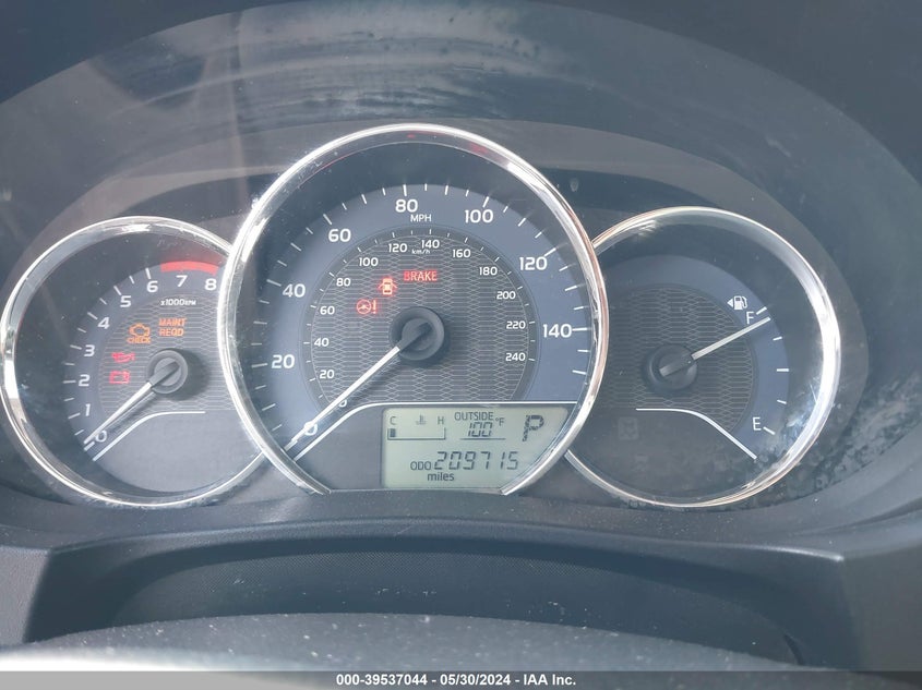 2015 Toyota Corolla Le VIN: 2T1BURHE8FC290858 Lot: 39537044