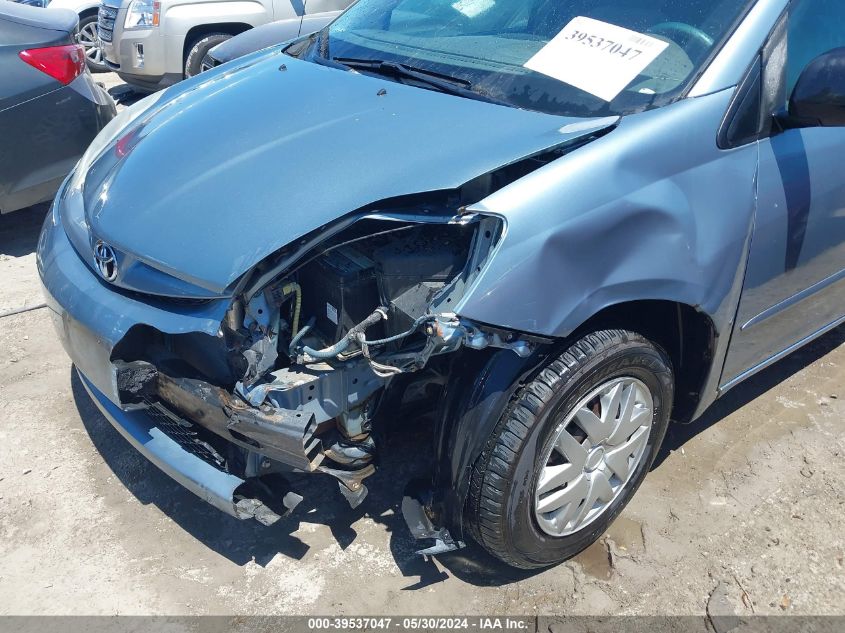 2008 Toyota Sienna Le VIN: 5TDZK23C38S181039 Lot: 39537047