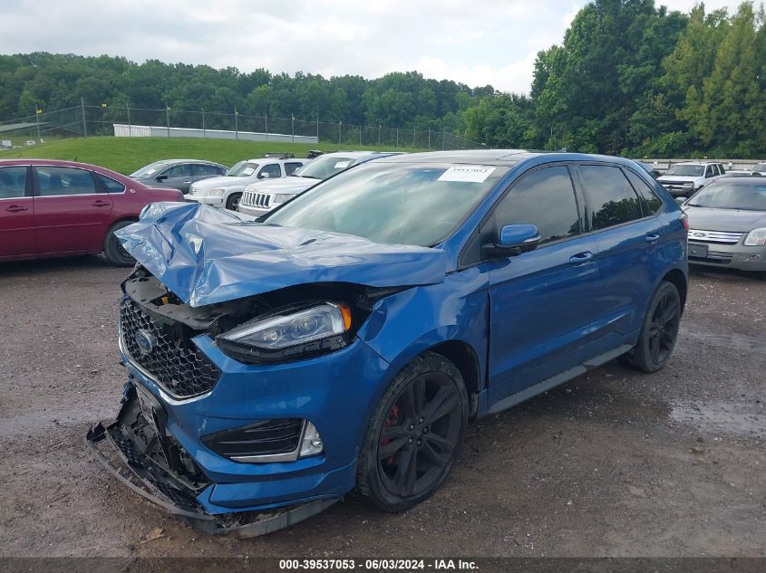 2019 Ford Edge St VIN: 2FMPK4AP0KBB94554 Lot: 39537053