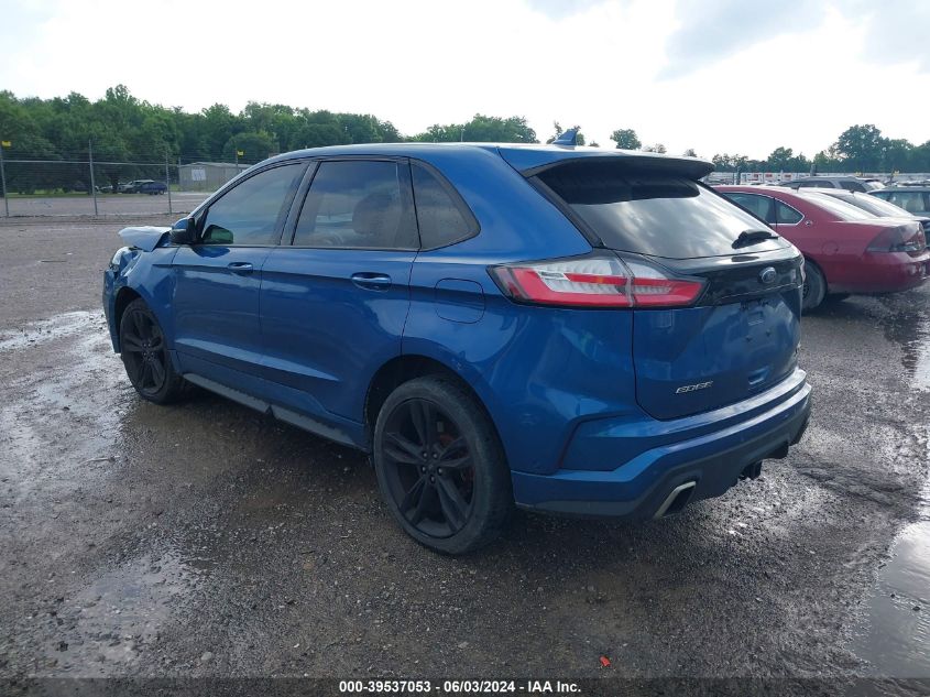 2019 Ford Edge St VIN: 2FMPK4AP0KBB94554 Lot: 39537053