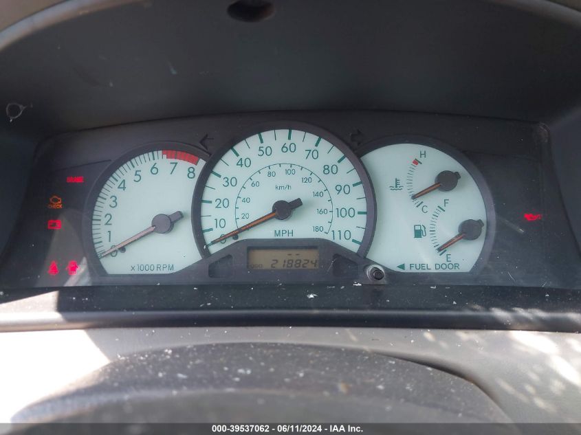 2003 Toyota Corolla Le VIN: 2T1BR32E33C098668 Lot: 39537062