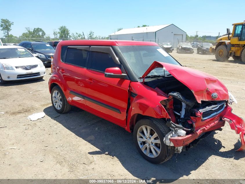 2013 Kia Soul + VIN: KNDJT2A67D7595579 Lot: 39537065