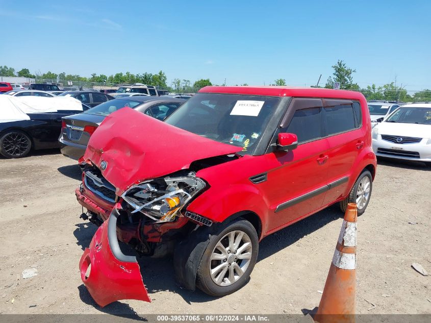 2013 Kia Soul + VIN: KNDJT2A67D7595579 Lot: 39537065