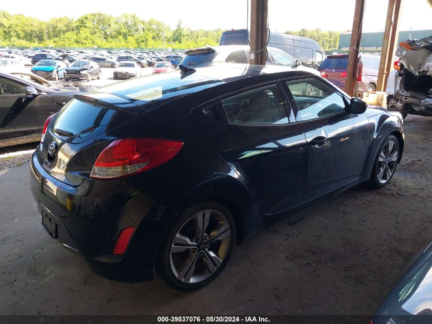 2017 Hyundai Veloster Value Edition VIN: KMHTC6AD9HU323181 Lot: 39537076