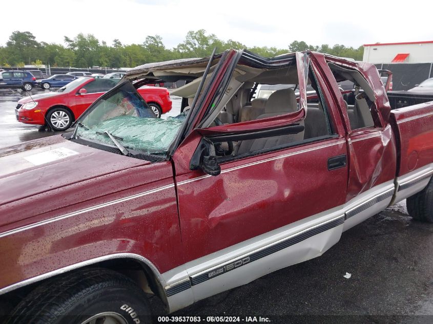 1997 GMC Sierra 1500 Sl Wideside VIN: 2GTEC19R7V1549064 Lot: 39537083