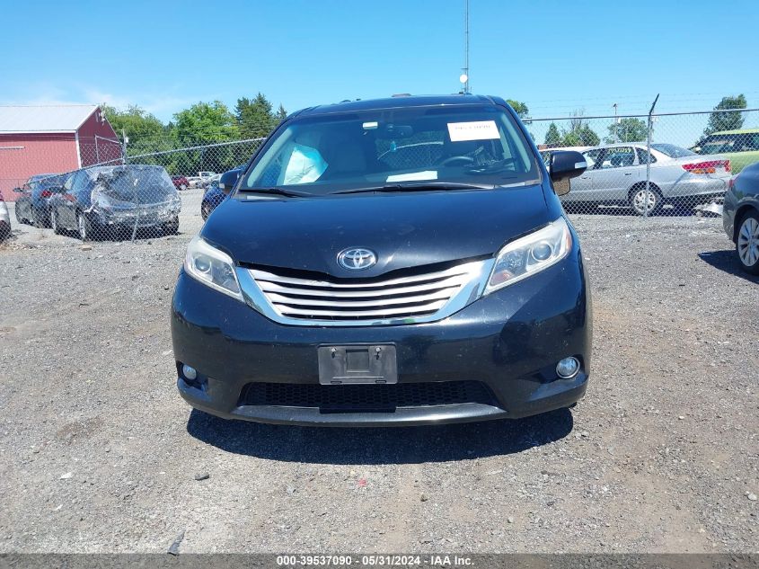 2015 Toyota Sienna Limited Premium 7 Passenger VIN: 5TDDK3DC3FS123427 Lot: 39537090