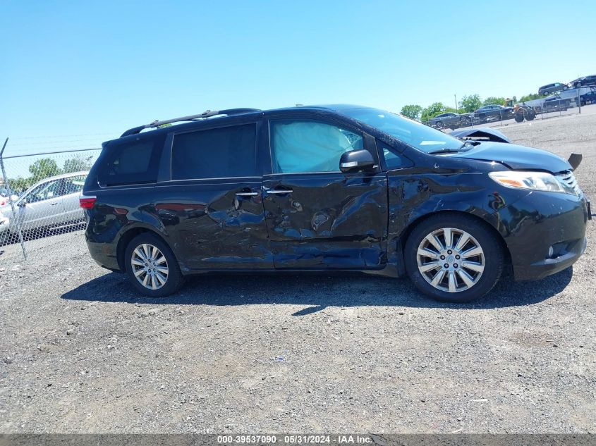 2015 Toyota Sienna Limited Premium 7 Passenger VIN: 5TDDK3DC3FS123427 Lot: 39537090