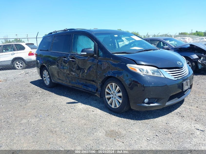 2015 Toyota Sienna Limited Premium 7 Passenger VIN: 5TDDK3DC3FS123427 Lot: 39537090