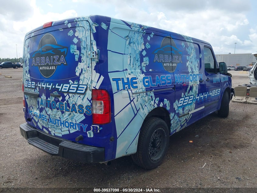 2013 Nissan Nv Cargo Nv2500 Hd S V6 VIN: 1N6BF0KX6DN105178 Lot: 39537098