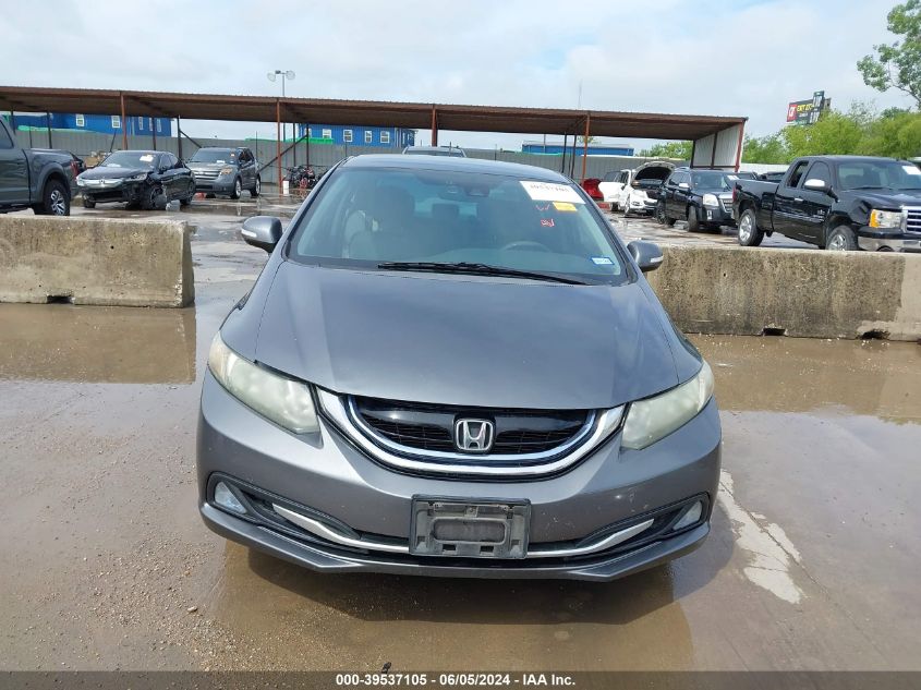 2013 Honda Civic Hybrid VIN: 19XFB4F21DE002440 Lot: 40683520