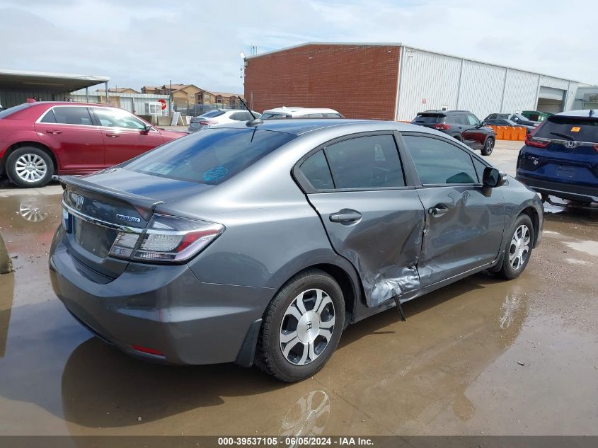 2013 Honda Civic Hybrid VIN: 19XFB4F21DE002440 Lot: 40683520