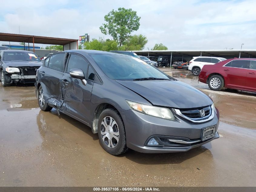 2013 Honda Civic Hybrid VIN: 19XFB4F21DE002440 Lot: 40683520