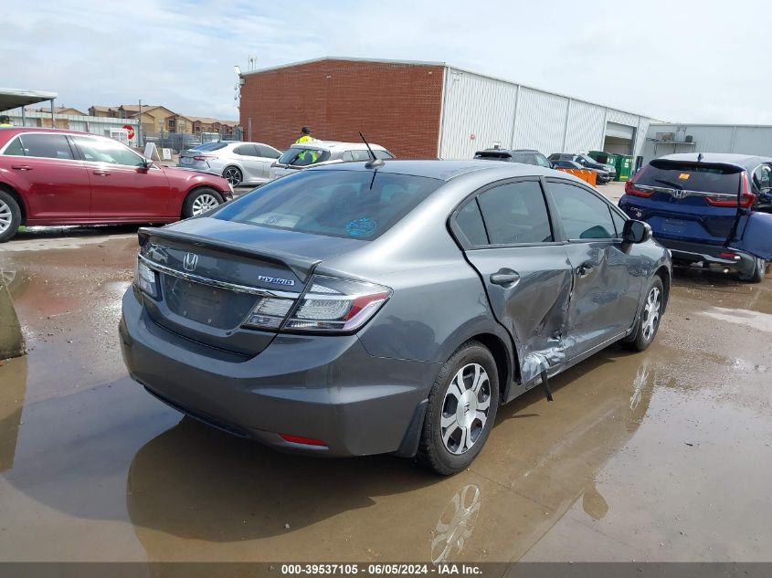 2013 Honda Civic Hybrid VIN: 19XFB4F21DE002440 Lot: 40683520