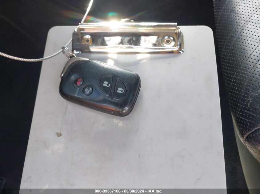 2010 Lexus Is 250 VIN: JTHCF5C27A5039984 Lot: 39537106