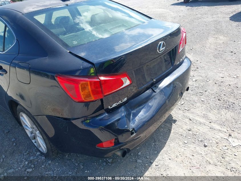 2010 Lexus Is 250 VIN: JTHCF5C27A5039984 Lot: 39537106