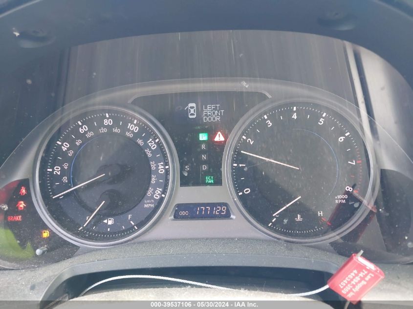 2010 Lexus Is 250 VIN: JTHCF5C27A5039984 Lot: 39537106