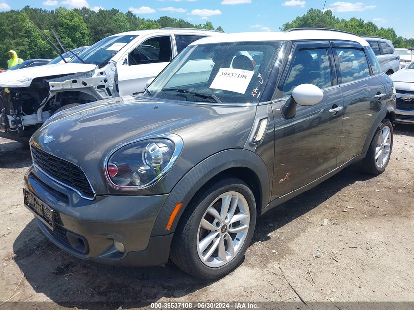 2013 Mini Countryman Cooper S VIN: WMWZC5C57DWM15898 Lot: 39537108