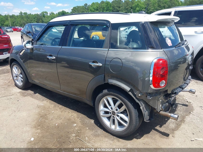 2013 Mini Countryman Cooper S VIN: WMWZC5C57DWM15898 Lot: 39537108