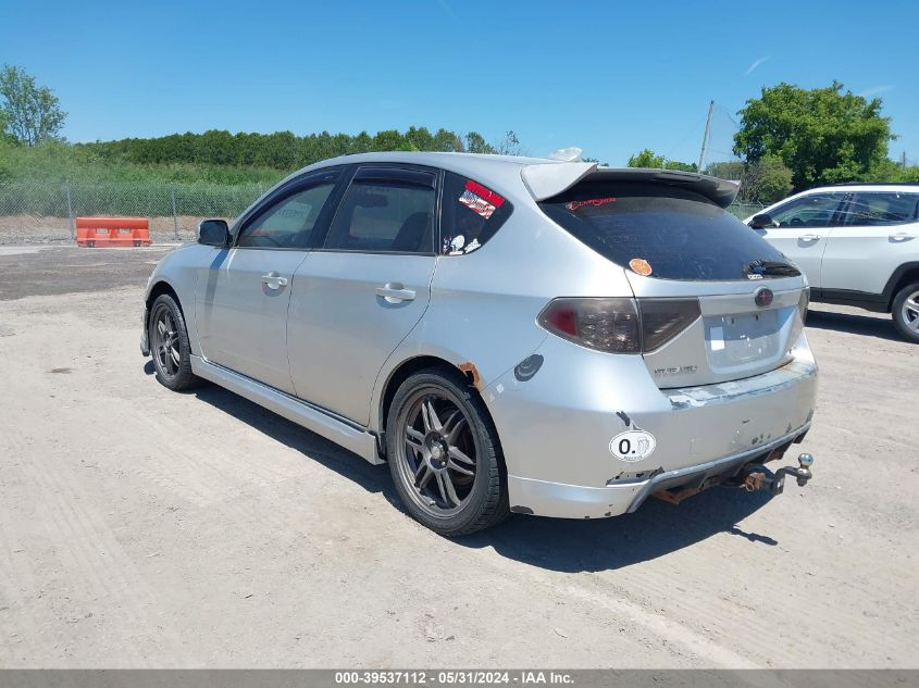 2009 Subaru Impreza Wrx VIN: JF1GH76639G805433 Lot: 39537112