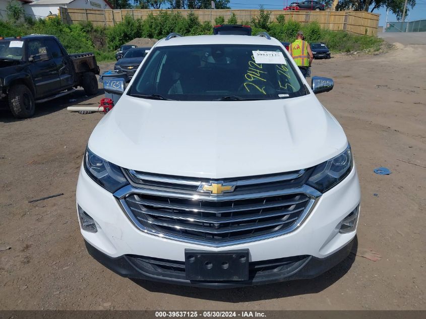 2020 Chevrolet Equinox Awd Premier 1.5L Turbo VIN: 3GNAXXEV9LS731253 Lot: 39537125