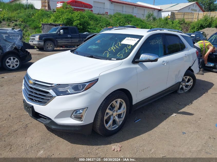 2020 Chevrolet Equinox Awd Premier 1.5L Turbo VIN: 3GNAXXEV9LS731253 Lot: 39537125