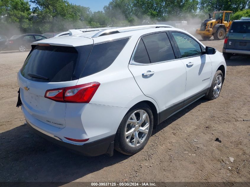 2020 Chevrolet Equinox Awd Premier 1.5L Turbo VIN: 3GNAXXEV9LS731253 Lot: 39537125