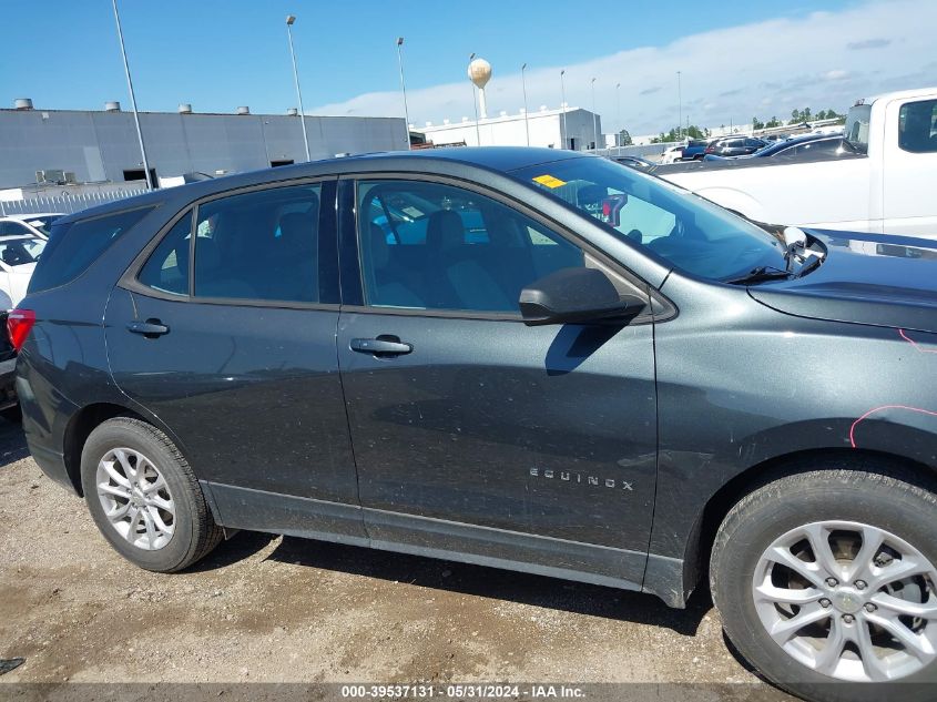 2019 Chevrolet Equinox Ls VIN: 3GNAXHEV4KS501866 Lot: 39537131