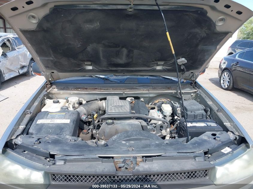 2002 Chevrolet Trailblazer Ltz VIN: 1GNDT13S022213184 Lot: 39537133