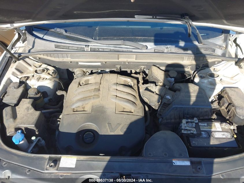 2010 Hyundai Veracruz Limited VIN: KM8NU4CC8AU104393 Lot: 39537138