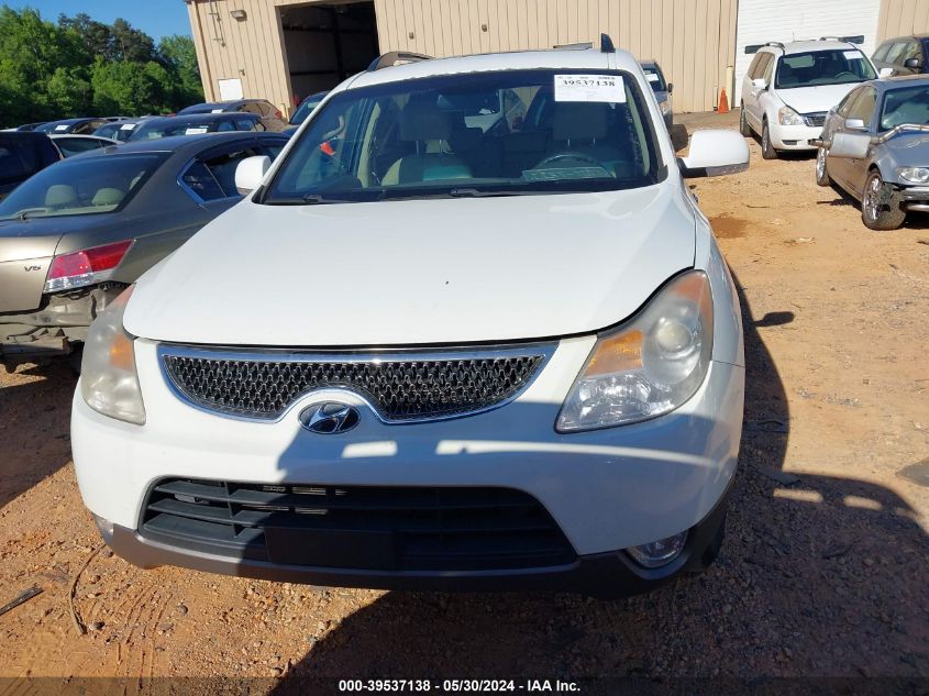 2010 Hyundai Veracruz Limited VIN: KM8NU4CC8AU104393 Lot: 39537138