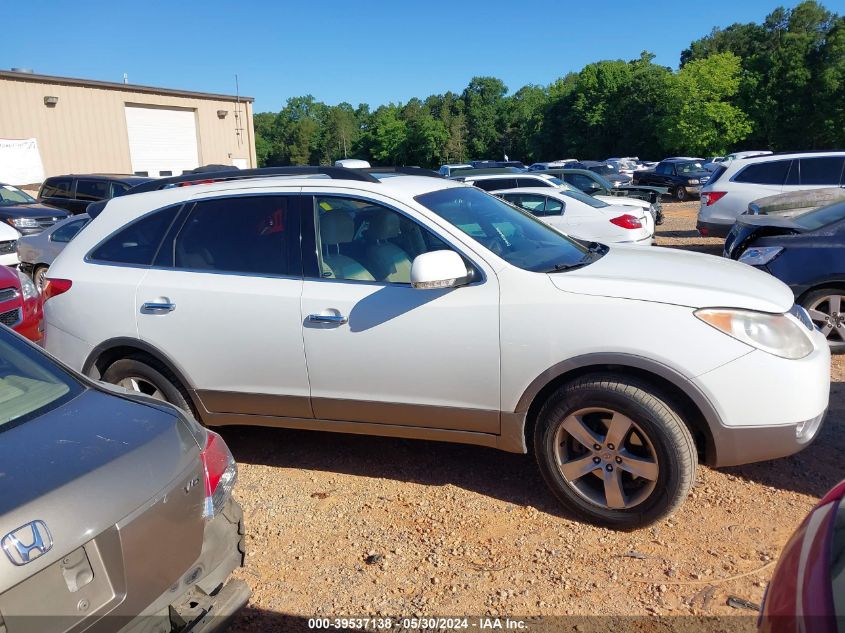 2010 Hyundai Veracruz Limited VIN: KM8NU4CC8AU104393 Lot: 39537138