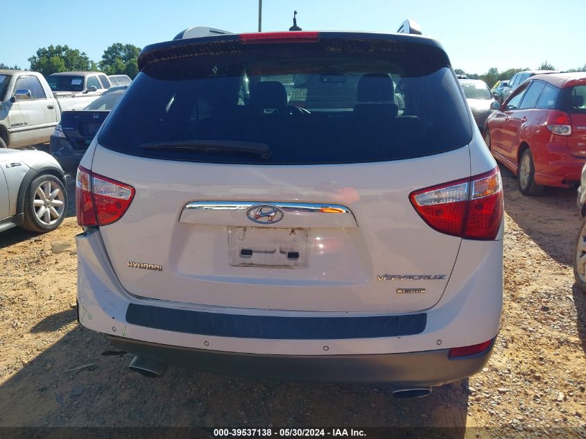 2010 Hyundai Veracruz Limited VIN: KM8NU4CC8AU104393 Lot: 39537138
