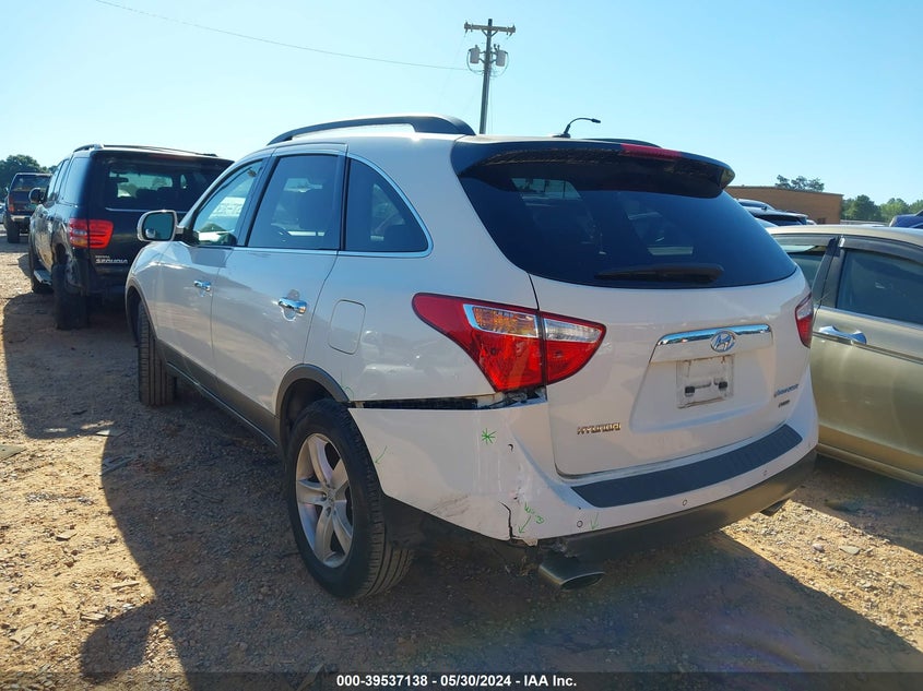 2010 Hyundai Veracruz Limited VIN: KM8NU4CC8AU104393 Lot: 39537138