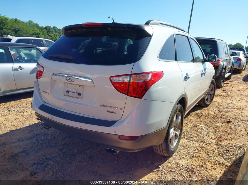 2010 Hyundai Veracruz Limited VIN: KM8NU4CC8AU104393 Lot: 39537138