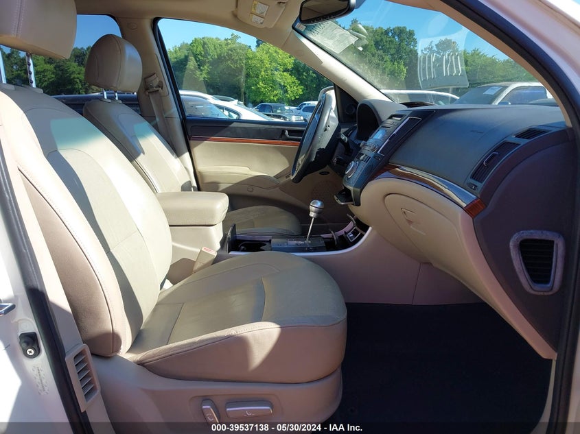 2010 Hyundai Veracruz Limited VIN: KM8NU4CC8AU104393 Lot: 39537138