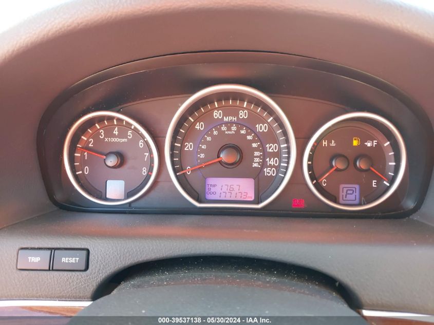 2010 Hyundai Veracruz Limited VIN: KM8NU4CC8AU104393 Lot: 39537138