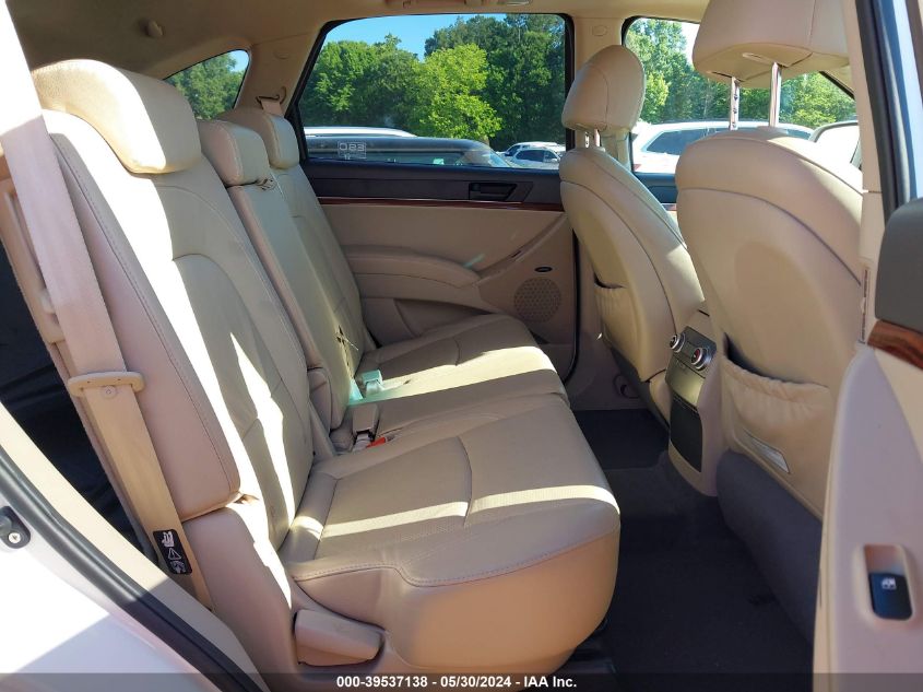 2010 Hyundai Veracruz Limited VIN: KM8NU4CC8AU104393 Lot: 39537138