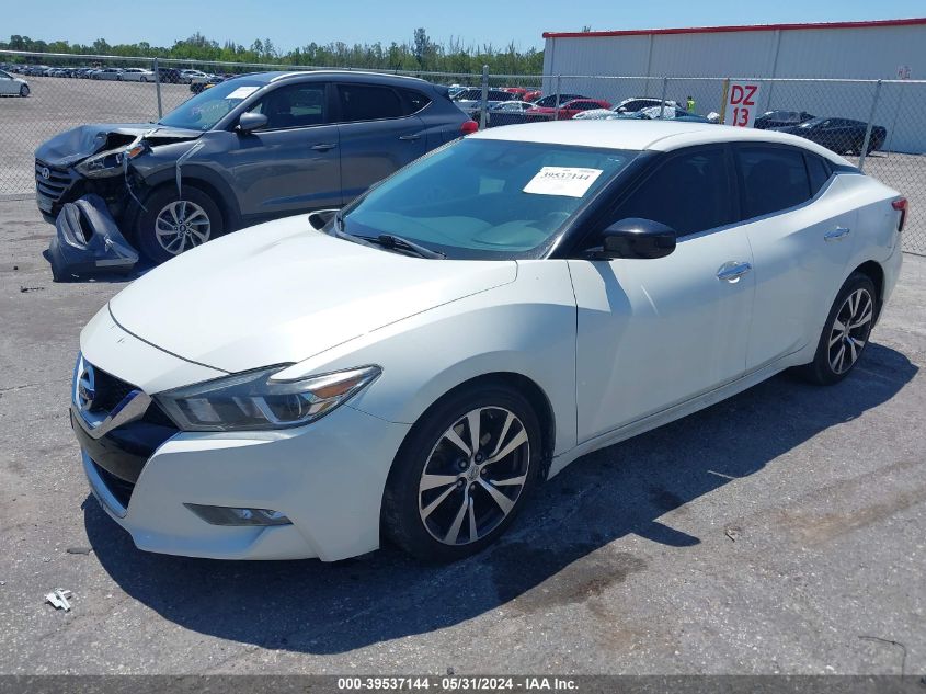 2017 Nissan Maxima 3.5S/Sv/Sl/Sr/Plat VIN: 1N4AA6AP3HC398577 Lot: 39537144