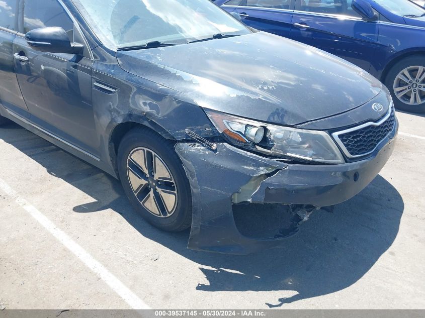 2011 Kia Optima Hybrid Ex VIN: KNAGM4AD4B5002641 Lot: 39537145