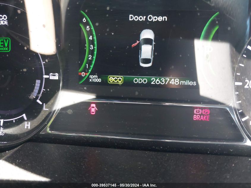 2011 Kia Optima Hybrid Ex VIN: KNAGM4AD4B5002641 Lot: 39537145