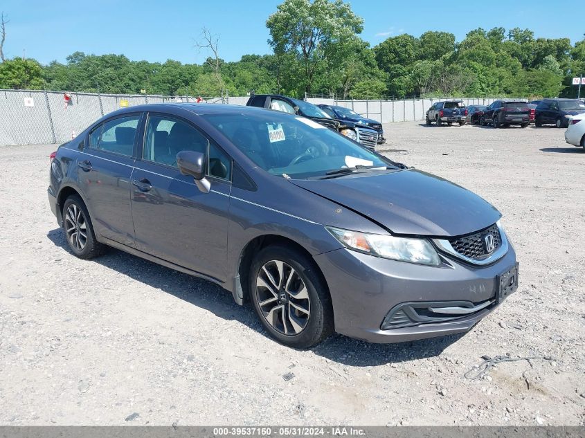 2014 Honda Civic Ex VIN: 19XFB2F89EE058040 Lot: 39537150