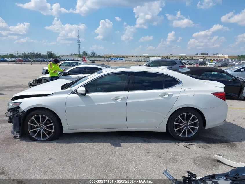 2017 Acura Tlx Technology Package VIN: 19UUB3F58HA001663 Lot: 39537151