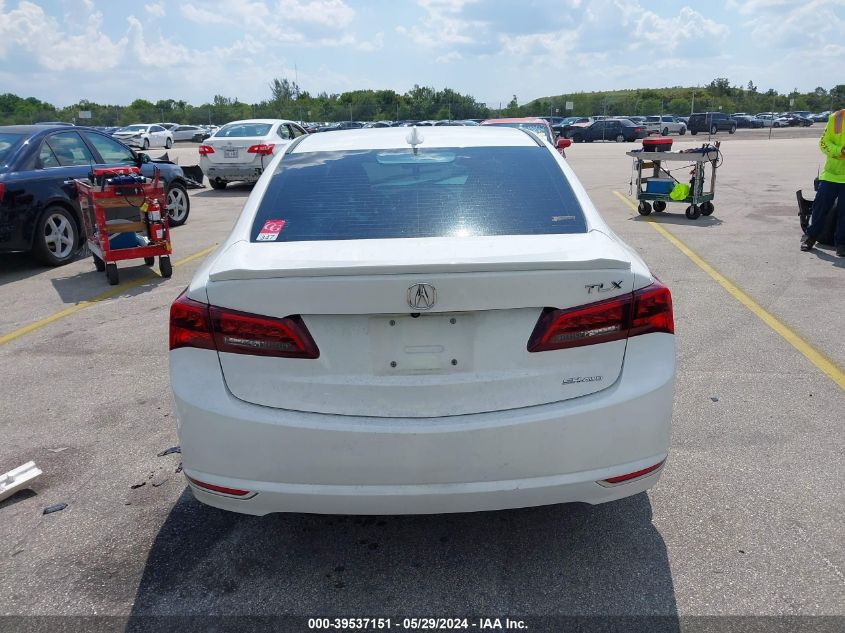 2017 Acura Tlx Technology Package VIN: 19UUB3F58HA001663 Lot: 39537151