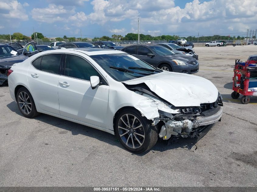 2017 Acura Tlx Technology Package VIN: 19UUB3F58HA001663 Lot: 39537151