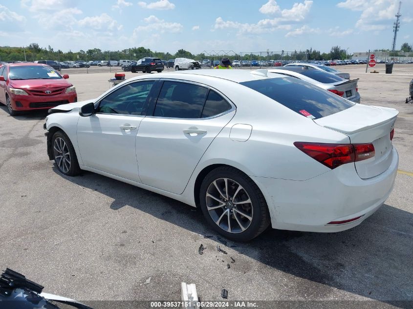 2017 Acura Tlx Technology Package VIN: 19UUB3F58HA001663 Lot: 39537151