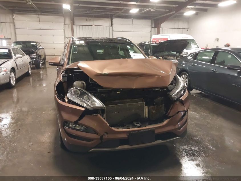 2016 Hyundai Tucson Limited VIN: KM8J3CA22GU101746 Lot: 39537155